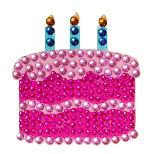 Birthday Cake StickerBean Birthday Cake StickerBean