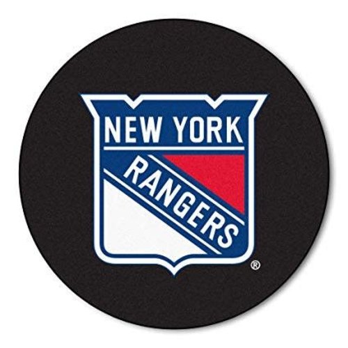 NY Rangers Hockey Puck Mat NY Rangers Hockey Puck Mat