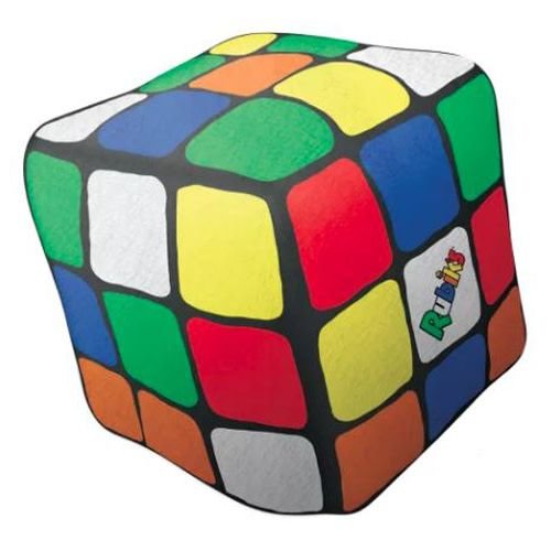 Mini Rubik's Cube Microbead Pillow Mini Rubik's Cube Microbead Pillow