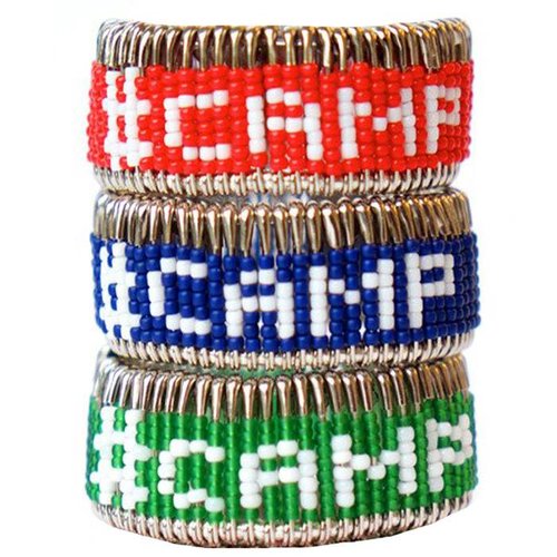 Pin #CAMP Bracelet Pin #CAMP Bracelet