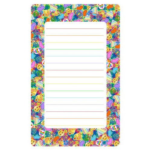 Peace, Love, Happiness Tie Dye Lined Notepad Peace, Love, Happiness Tie Dye Lined Notepad