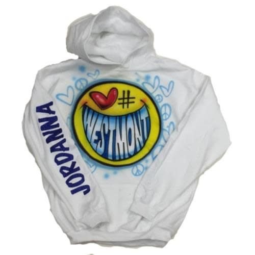 Big Smiles at Camp Airbrushed Sweatshirt Big Smiles at Camp Airbrushed Sweatshirt