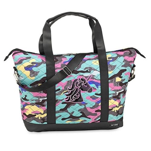 Quilted Camo with Unicorn Weekender Quilted Camo with Unicorn Weekender