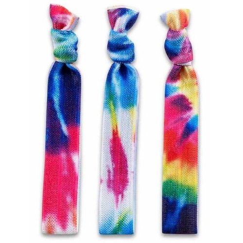 Tie Dye Pony Holders Tie Dye Pony Holders