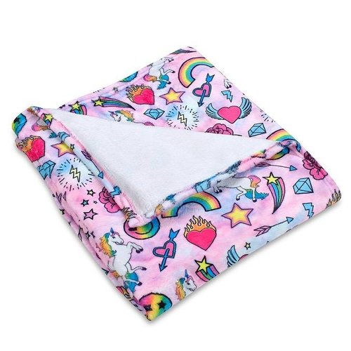 Unicorn Couture Fuzzy Throw Blanket Unicorn Couture Fuzzy Throw Blanket