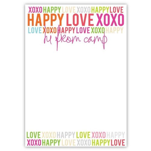 Happy Love XOXO Notepad Happy Love XOXO Notepad