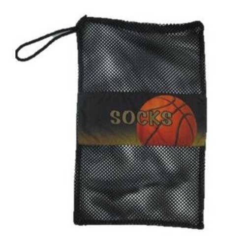 Shooting Hoops Mesh Sock Bag Shooting Hoops Mesh Sock Bag