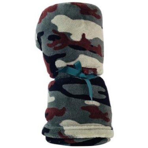 Green Camo Fuzzy Blanket Green Camo Fuzzy Blanket