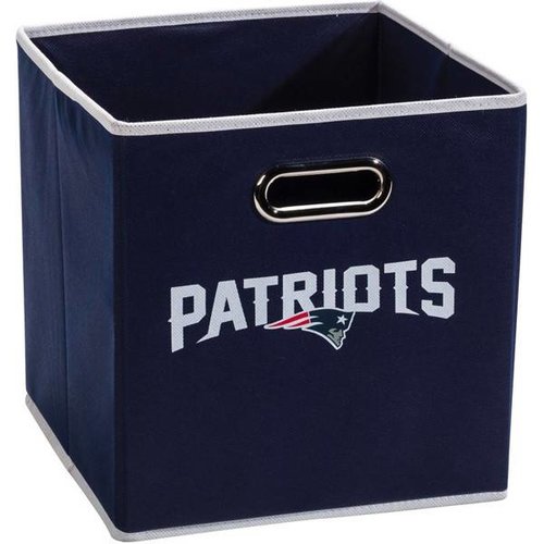New England Patriots Collapsible Storage Bin New England Patriots Collapsible Storage Bin
