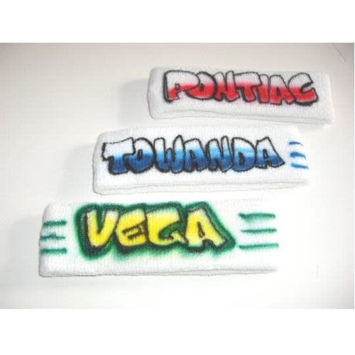 Airbrushed Camp Sweatband Airbrushed Camp Sweatband