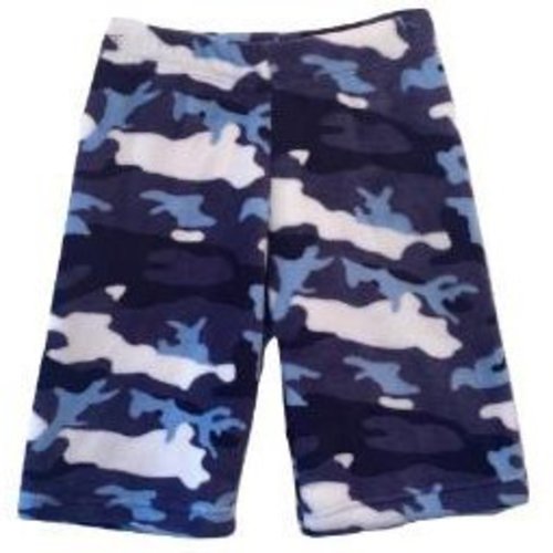 Blue Camo Fuzzy Shorts Blue Camo Fuzzy Shorts