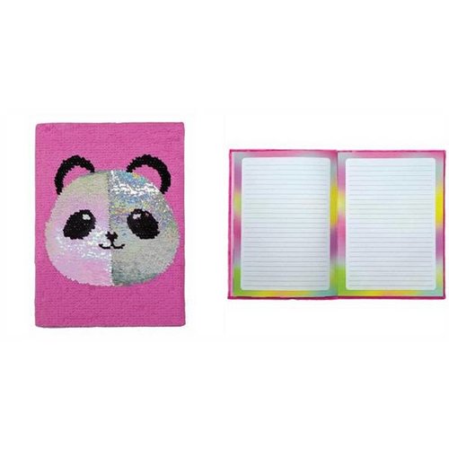 Panda Reversible Sequin Journal Panda Reversible Sequin Journal