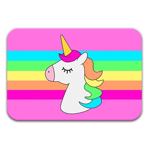 Unicorn Stripe Floor Mat Unicorn Stripe Floor Mat