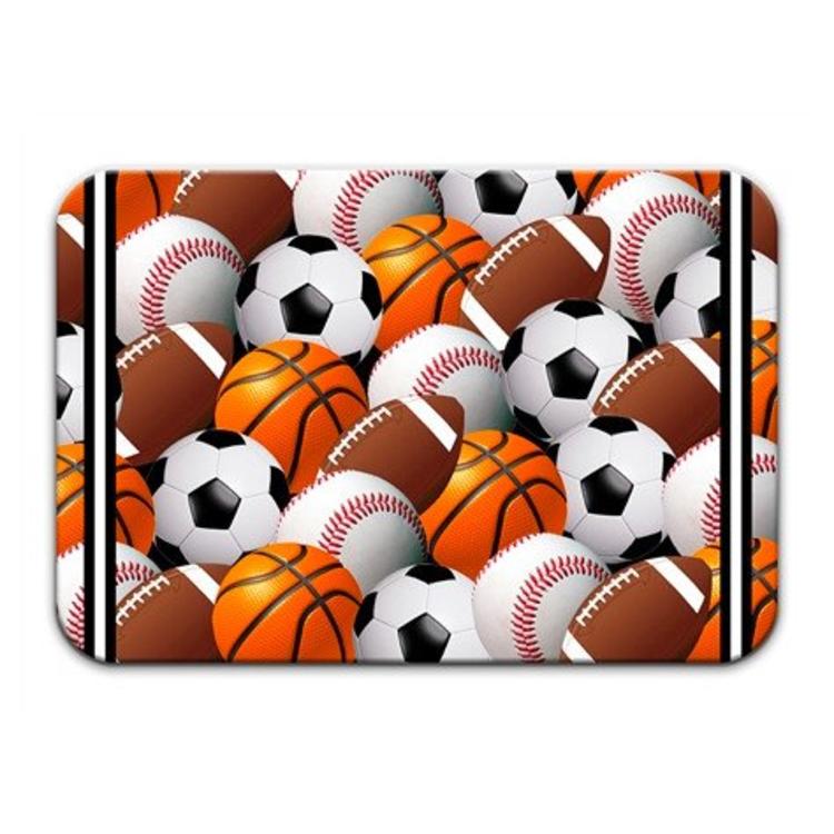 Large Sports Balls Mat Bee Bee Designs Summer Camp Headquarters