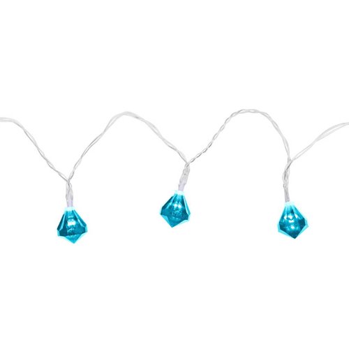 Blue Diamond Gem String Lights Blue Diamond Gem String Lights