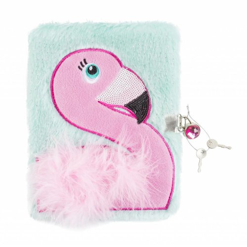 Flamingo Plush Journal Flamingo Plush Journal