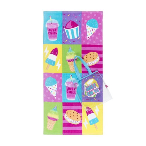 Just Chill Towel and Tote Set Just Chill Towel and Tote Set