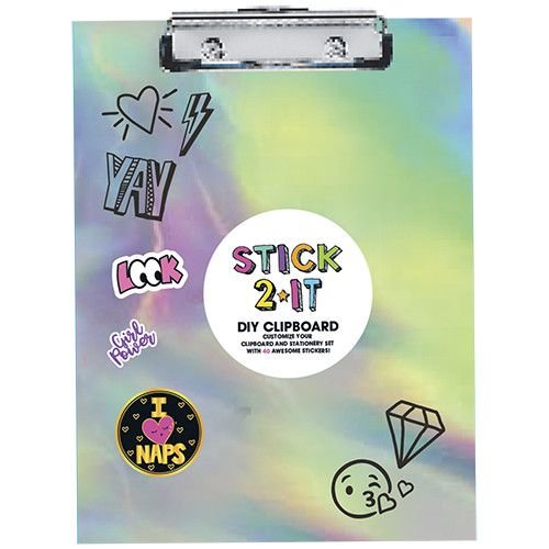 Stick 2 It Holographic Clipboard Set Stick 2 It Holographic Clipboard Set
