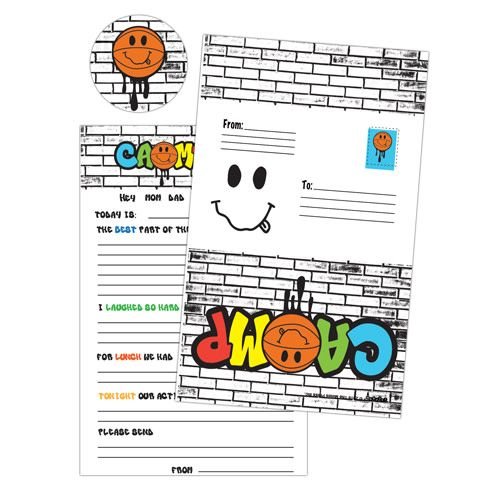 Camp Fun Fill-In Foldover Cards Camp Fun Fill-In Foldover Cards