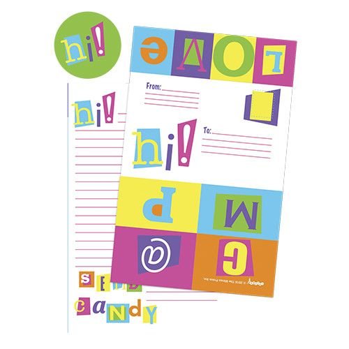 Color Block Camp Foldover Cards Color Block Camp Foldover Cards