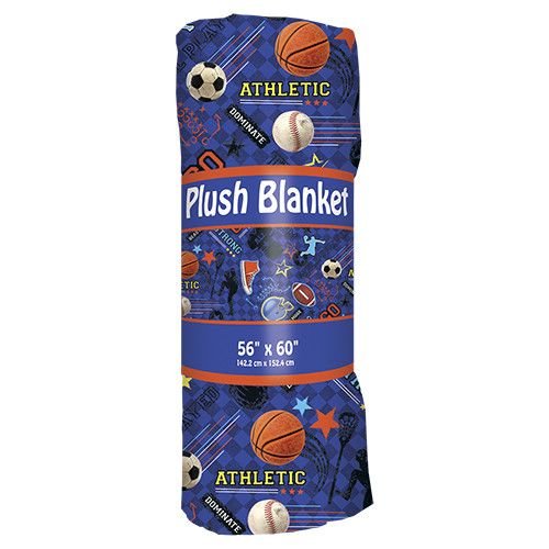 Sports Fuzzy Throw Blanket Sports Fuzzy Throw Blanket