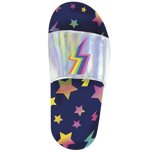 Lightning Bolts and Stars Holographic Slides Lightning Bolts and Stars Holographic Slides
