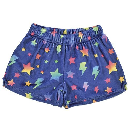 Lightning Bolts and Stars Fuzzy Shorts Lightning Bolts and Stars Fuzzy Shorts