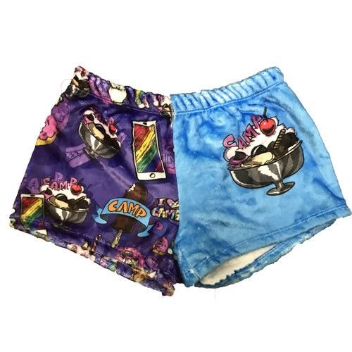 Camp Sundae Fuzzy Shorts Camp Sundae Fuzzy Shorts