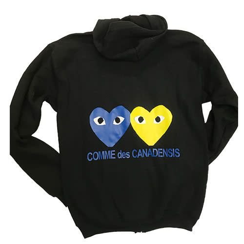 Comme Double Heart Zip Up Comme Double Heart Zip Up