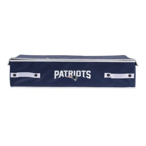 New England Patriots Underbed Storage Bin New England Patriots Underbed Storage Bin