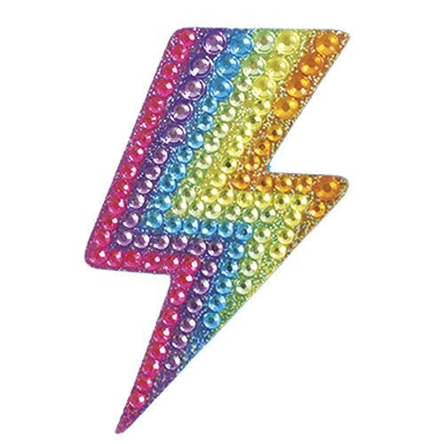 Lightning Bolt Rhinestone Blingy Decal Lightning Bolt Rhinestone Blingy Decal