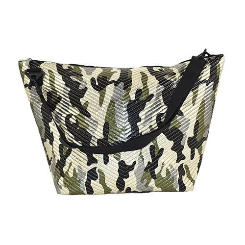 Metallic Camo Chevron Weekender Bag Metallic Camo Chevron Weekender Bag