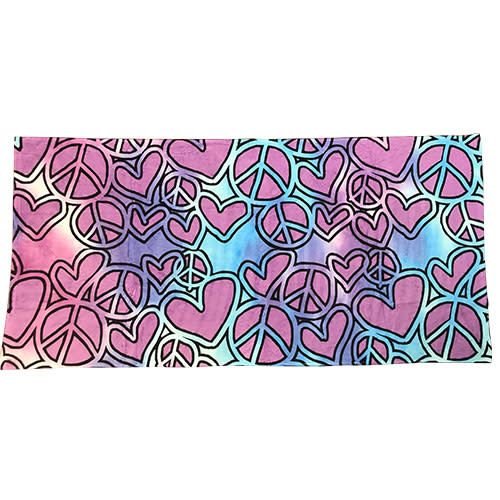 Sketchy Heart Towel Sketchy Heart Towel