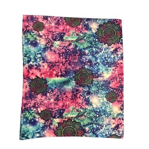Flower Galaxy Throw Blanket Flower Galaxy Throw Blanket