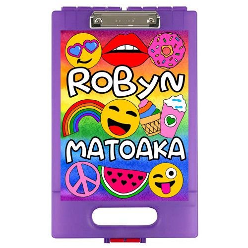 Rainbow Vibes Clipboard Rainbow Vibes Clipboard