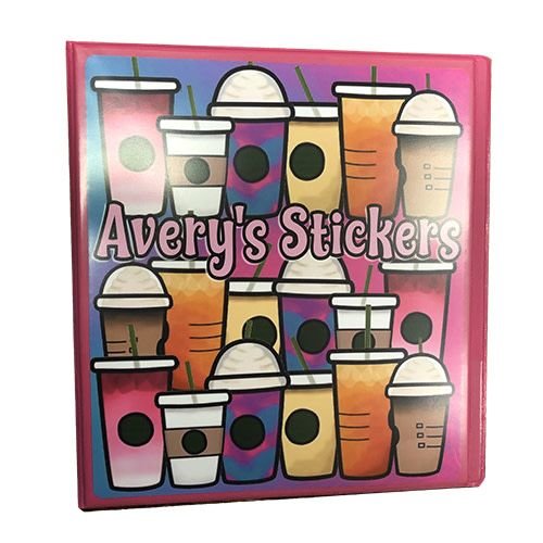 Latte Sticker Book Latte Sticker Book