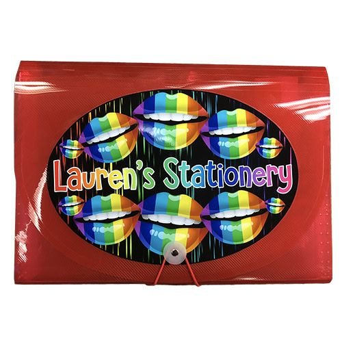 Sweet Lips 7-Pocket File Sweet Lips 7-Pocket File