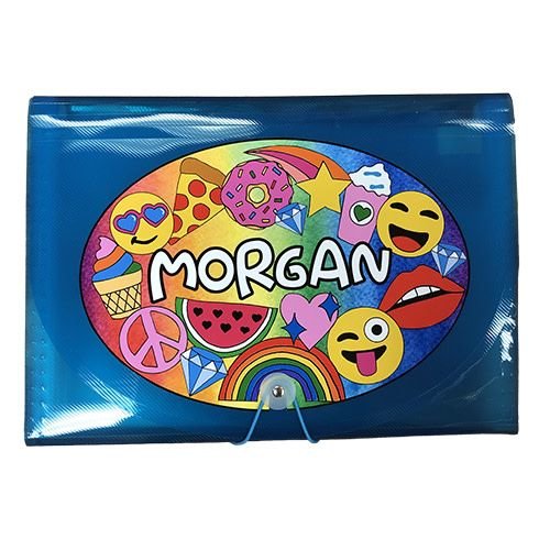Rainbow Vibes 7-Pocket File Rainbow Vibes 7-Pocket File