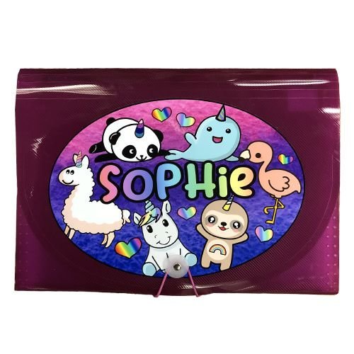 Cutiecorns 7-Pocket File Cutiecorns 7-Pocket File