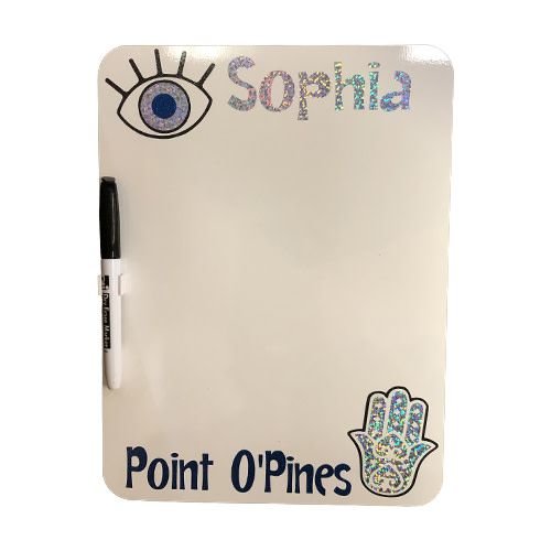 Evil Eye & Hamsa Dry Erase Board Evil Eye & Hamsa Dry Erase Board