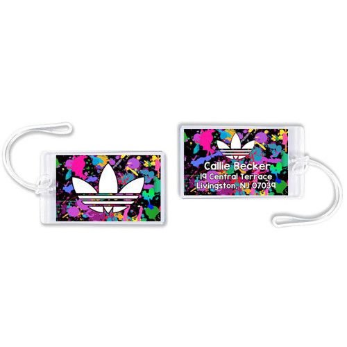 Adidas Splatter Galaxy Luggage Tag Adidas Splatter Galaxy Luggage Tag