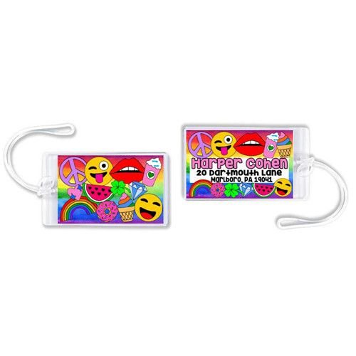 Rainbow Vibes Luggage Tag Rainbow Vibes Luggage Tag
