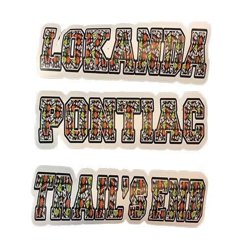 Camp Name Sports Cling-It Camp Name Sports Cling-It