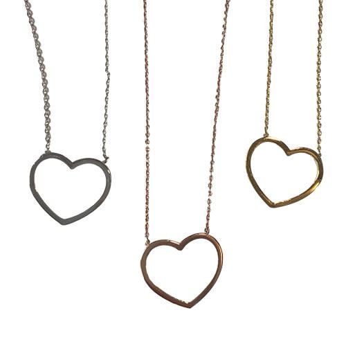 Open Heart Necklace Open Heart Necklace