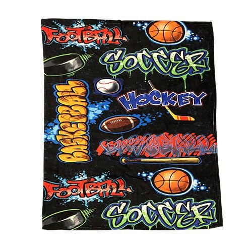 Crazy Sports Blanket Crazy Sports Blanket