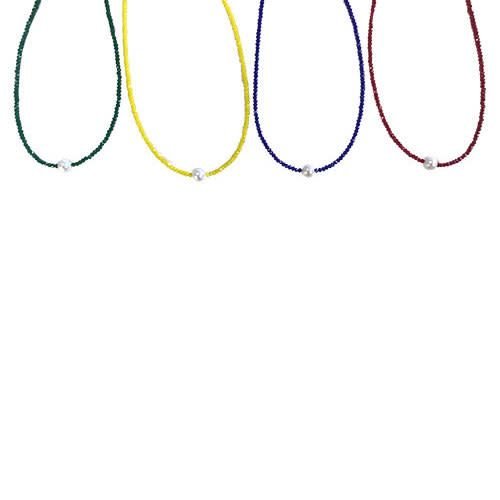 Camp Color Beaded Pearl Choker Camp Color Beaded Pearl Choker