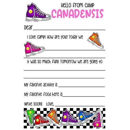 Checkered Kicks Fill-In Notecards Checkered Kicks Fill-In Notecards