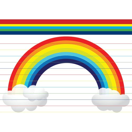 Giant Rainbow Notecards Giant Rainbow Notecards
