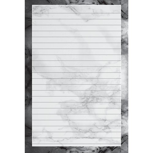 Black Marble Notepad Black Marble Notepad