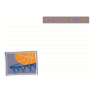 Hot Hoops Notecards